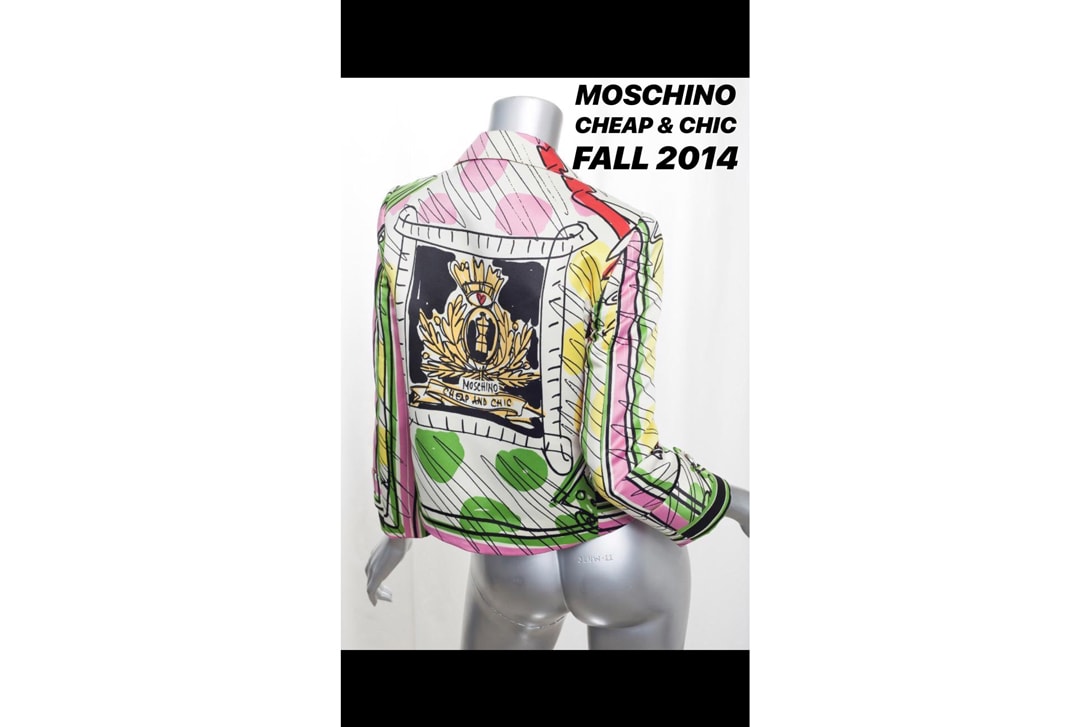 Moschino Spring Summer 2019 Show Milan Fashion Week Scribble Hat Dress White Pink