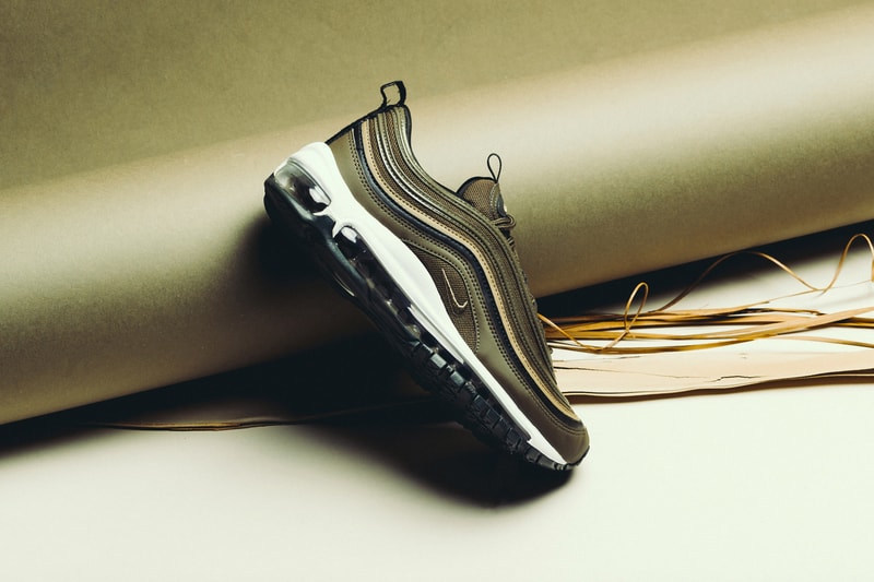 nike air max 97 medium olive tan black
