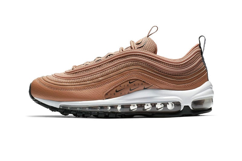 Nike Air Max 97 Tan Logo Mini Swoosh