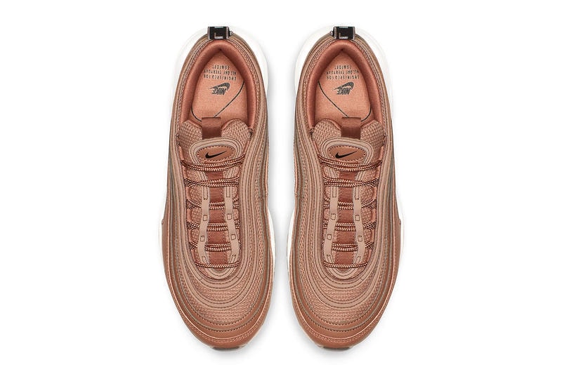 Nike Air Max 97 Tan Logo Mini Swoosh