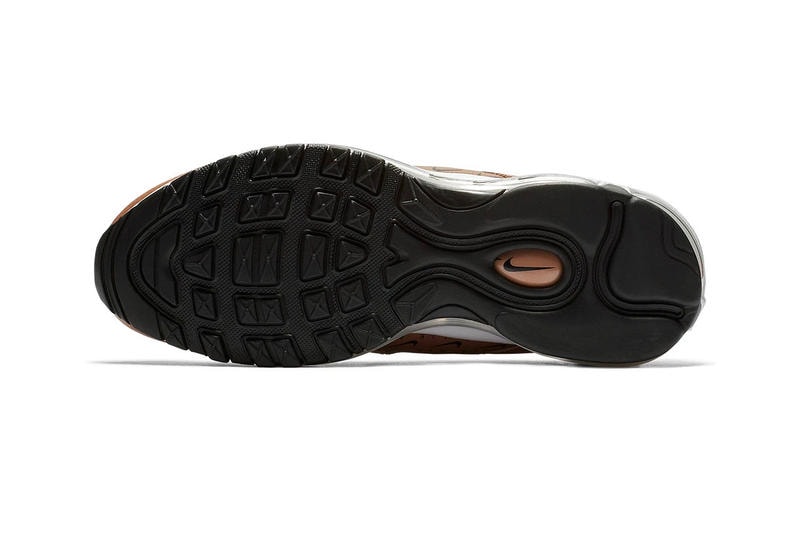 Nike Air Max 97 Tan Logo Mini Swoosh
