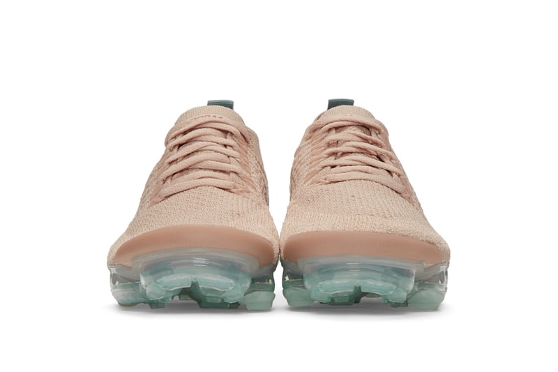 Nike Air VaporMax Flyknit 2.0 "Particle Beige" Pink Blue Ice Sneaker Sleek Trainer Crep Shoe