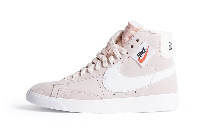 Nike Blazer Mid Rebel Pastel Pink Olive Green Black Women's Sneaker