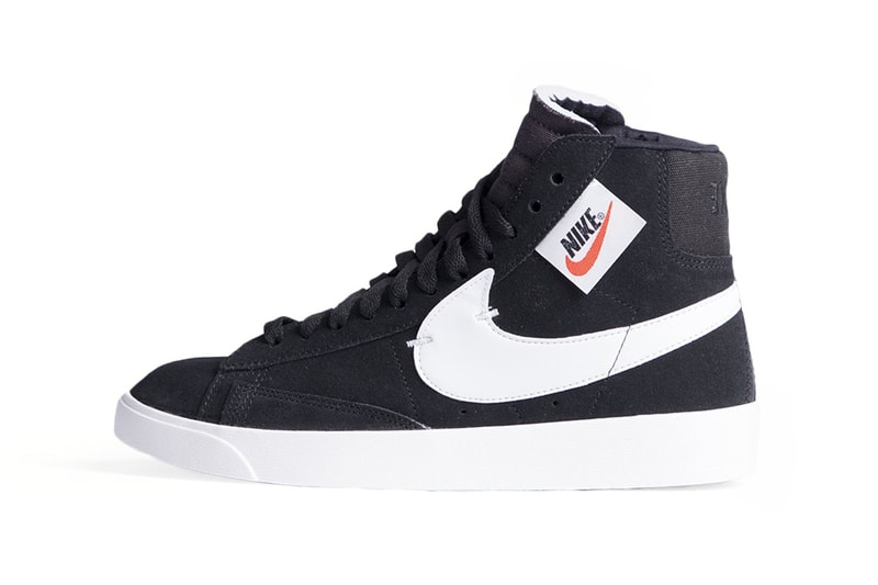 Nike Blazer Mid Rebel Pastel Pink Olive Green Black Women's Sneaker