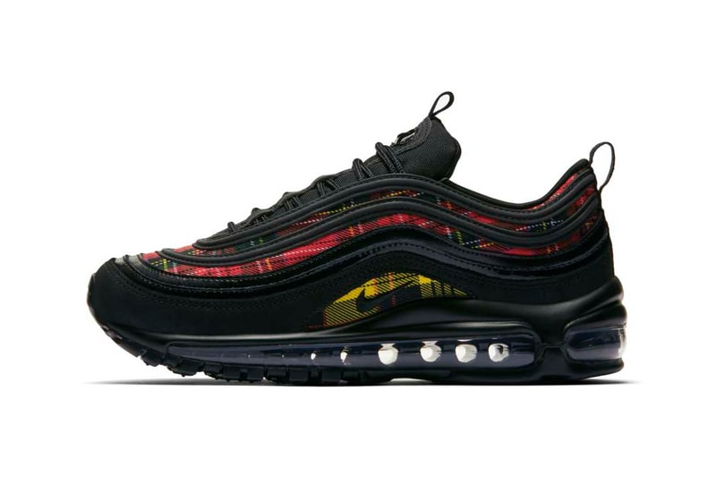 Nike Red Yellow Tartan Air Max 97