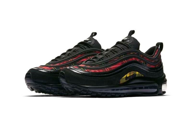 Nike Red Yellow Tartan Air Max 97