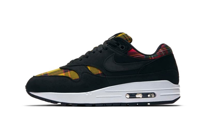 Nike Yellow Red Tartan Air Max 1