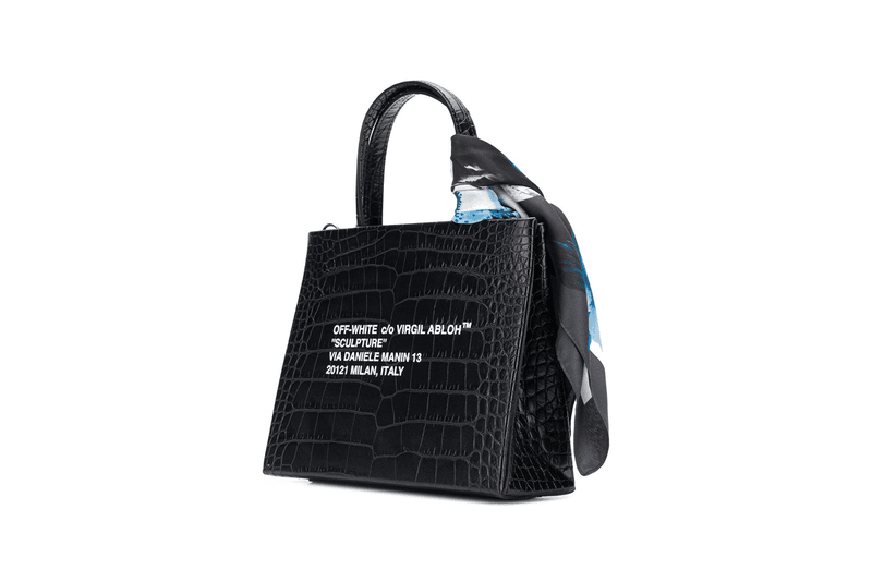 Off White Cocco Box Bag Black