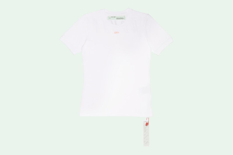 Off-White Virgil Abloh Selfridges Collaboration Industrial Belt Binder Clip Bag Pink Denim Jacket Sweater Hoodie