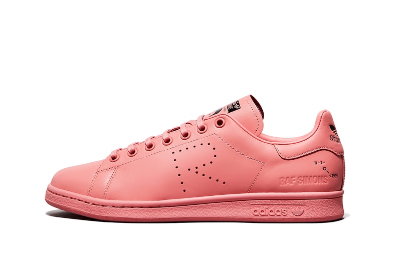 Raf Simons adidas Fall Winter 2018 Stan Smith Ozweego Colorways Sneaker Pink Yellow Grey Green