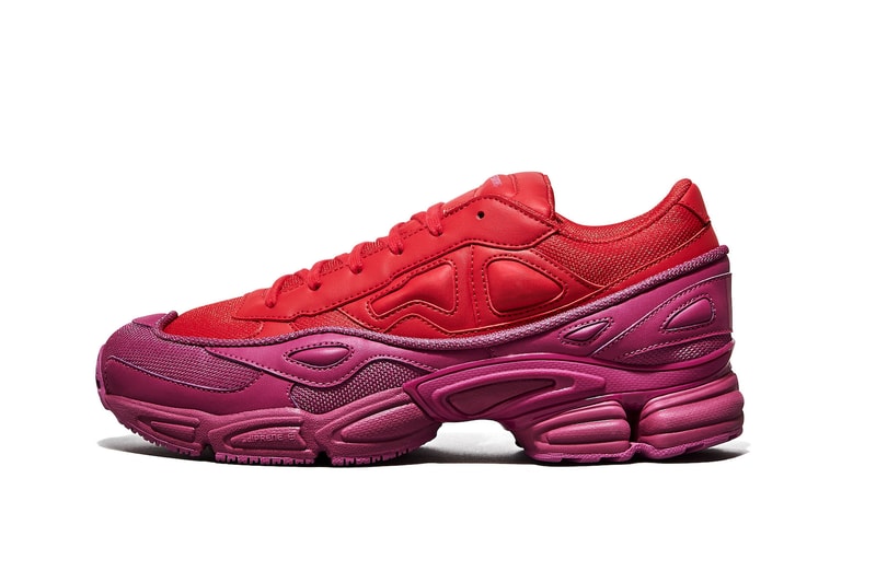 Raf Simons adidas Fall Winter 2018 Stan Smith Ozweego Colorways Sneaker Pink Yellow Grey Green