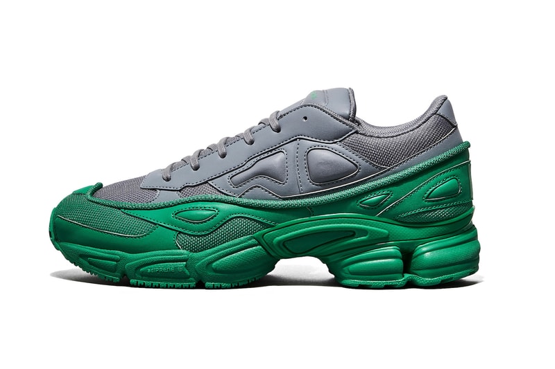 Raf Simons adidas Fall Winter 2018 Stan Smith Ozweego Colorways Sneaker Pink Yellow Grey Green