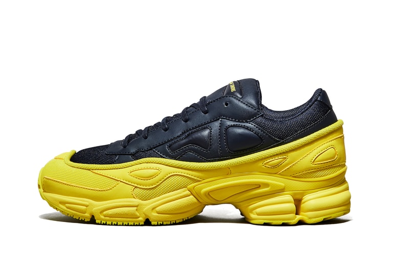 Raf Simons adidas Fall Winter 2018 Stan Smith Ozweego Colorways Sneaker Pink Yellow Grey Green