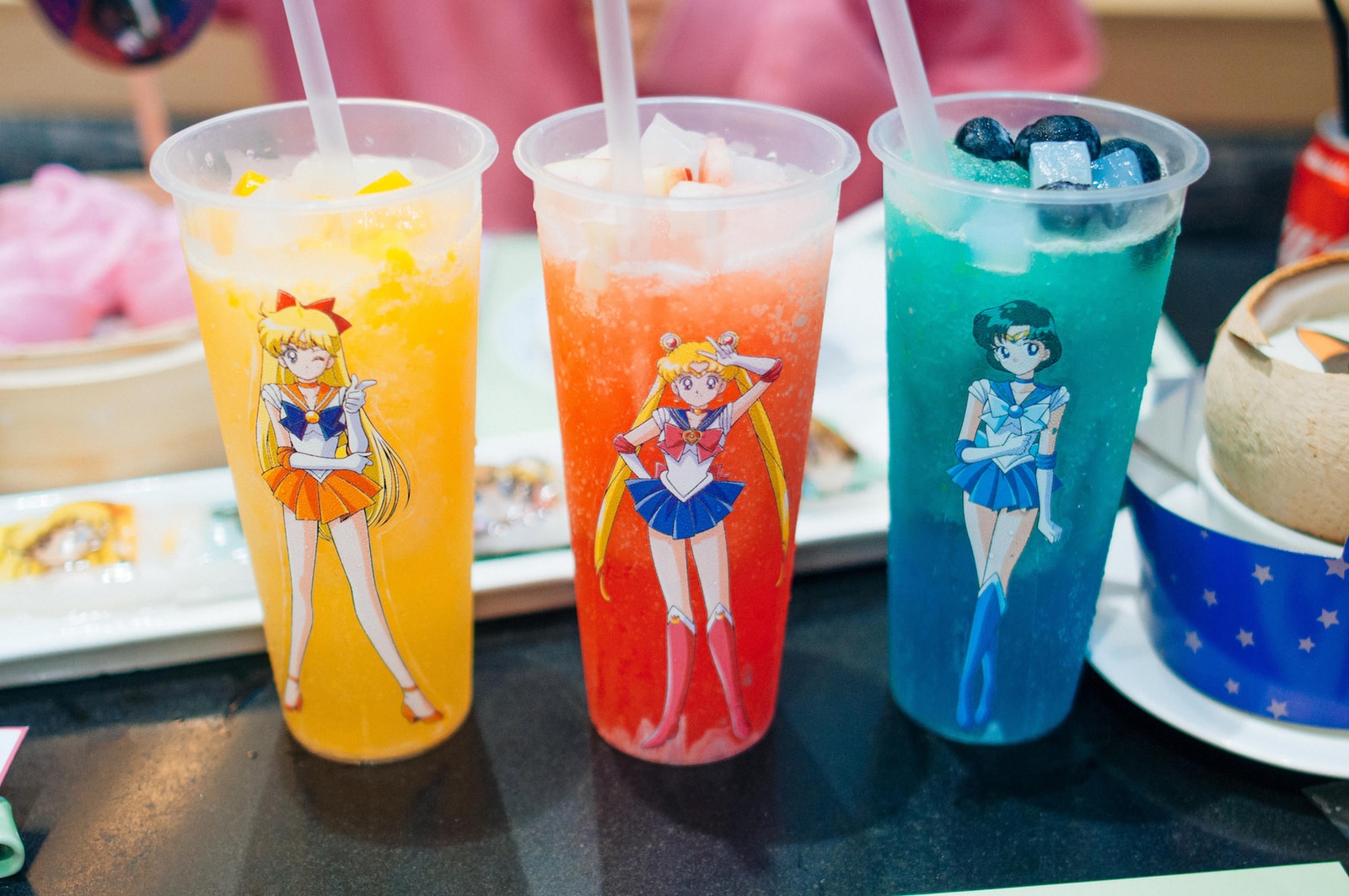 Sailor Moon Dim Sum Brunch Review Cartoon Dim Sum Icon Hong Kong Anime Food