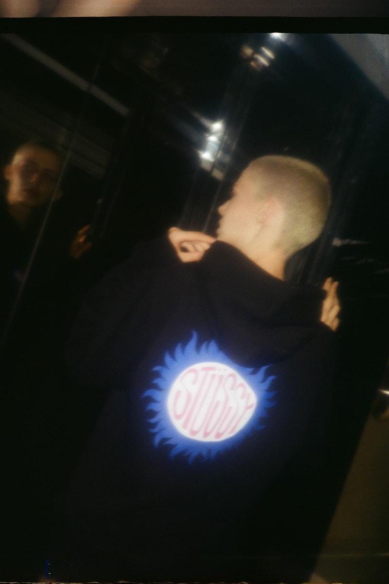 Stussy Fall Winter 2018 HBX Editorial Sol Hood Black