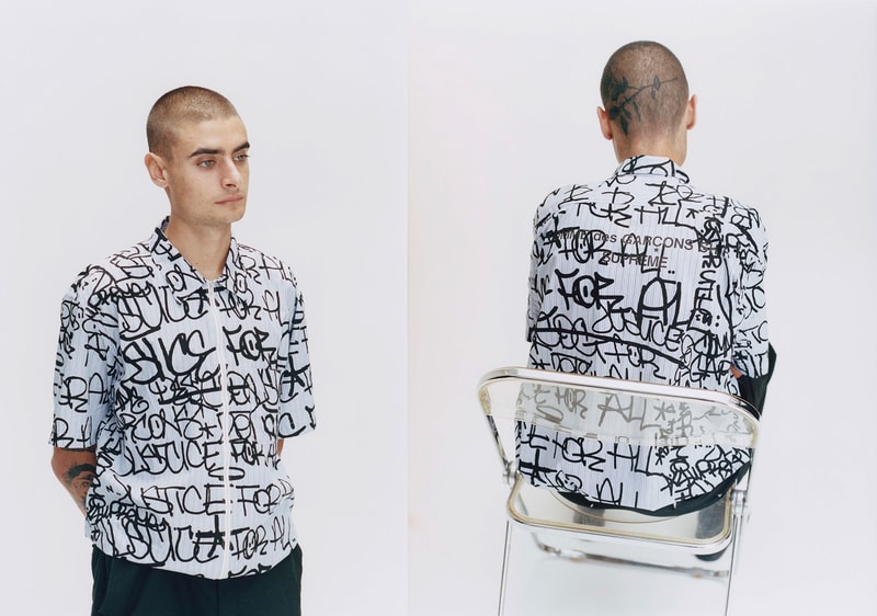 COMME des GARÇONS SHIRT x Supreme Collaboration Nike Air Force 1