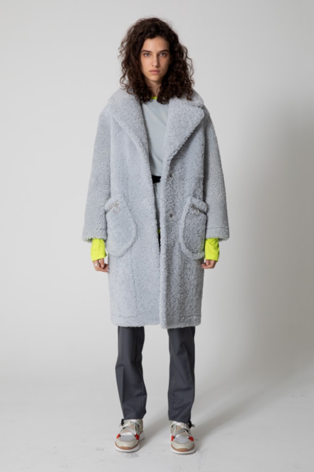 The Arrivals Fall/Winter 2018 Teddy Collection Koda Washed Grey