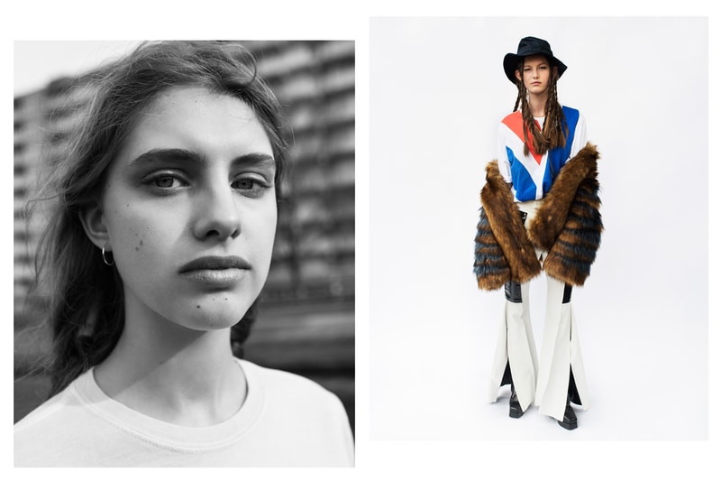 The Latest Craze Dutch Model Editorial T-shirt Pants White Jacket Brown