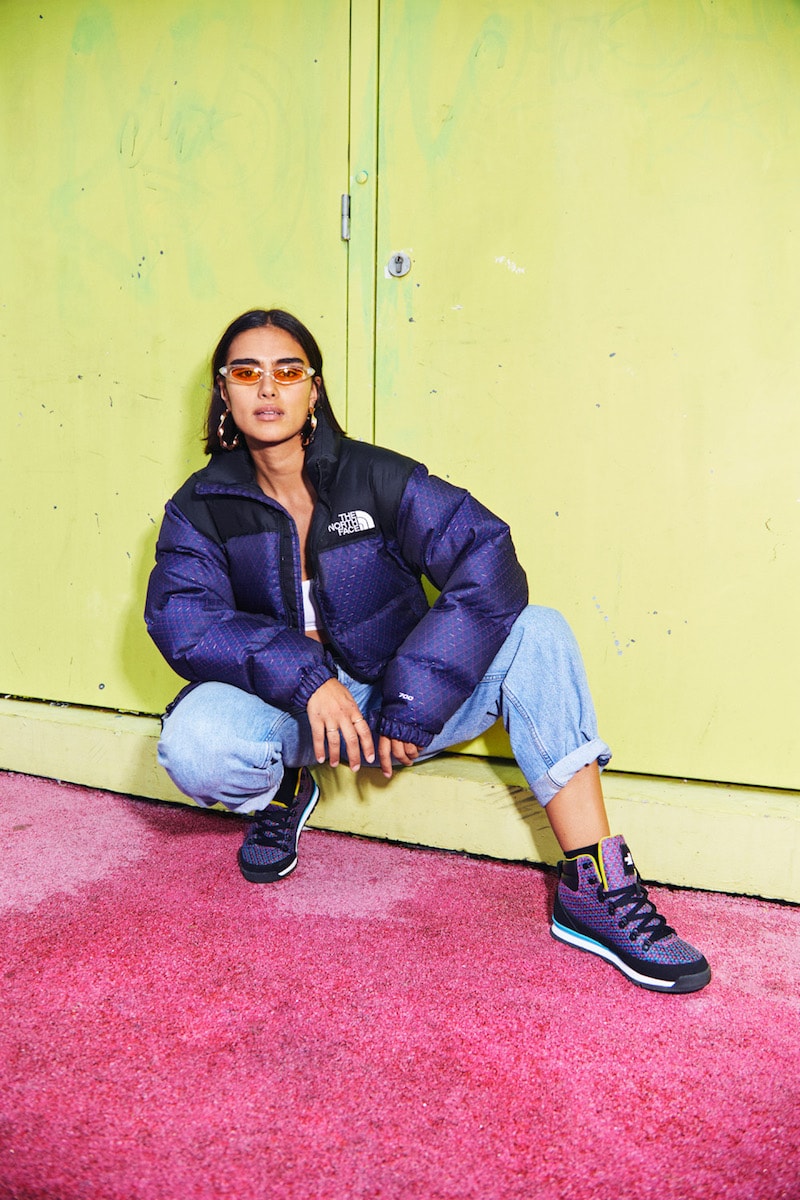 The North Face TNF CMYK Collection Outerwear Color Jacket Fashion Lookbook