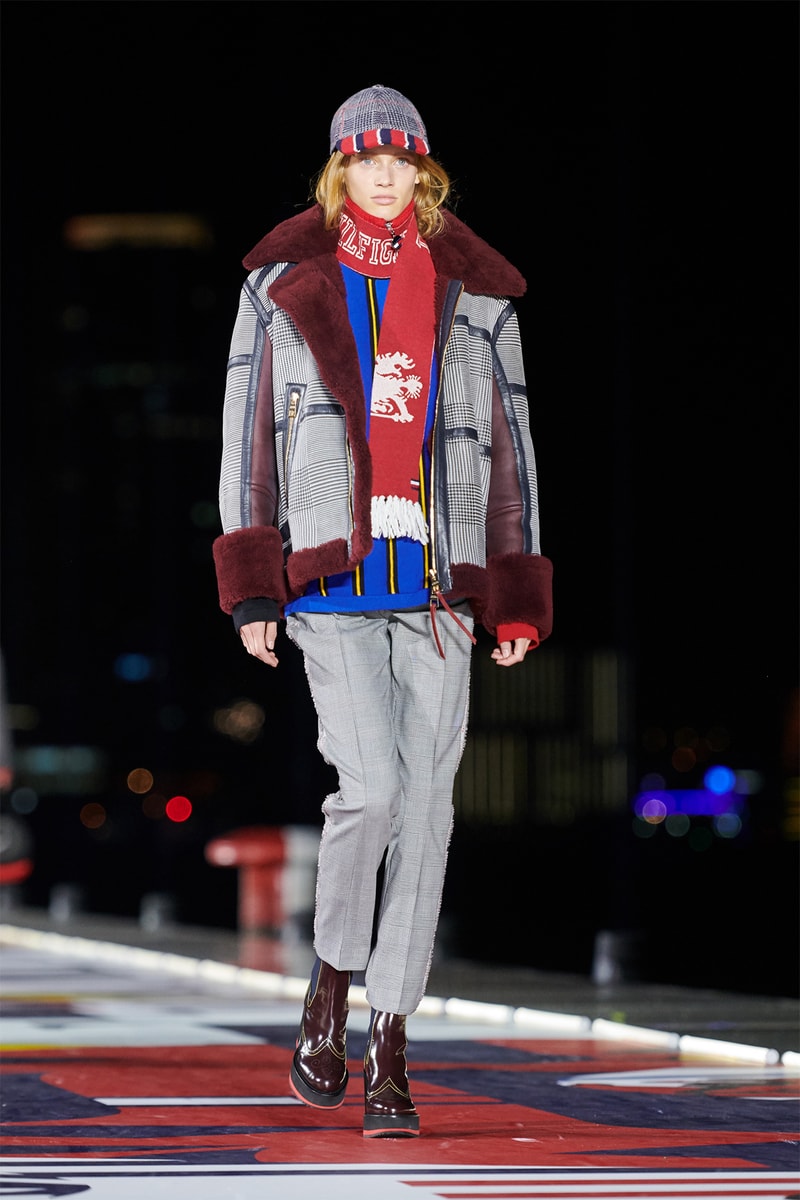 Tommy Hilfiger TommyNow Shanghai Runway Fashion Show Winnie Harlow Hailey Baldwin Josephine Skriver Lewis Hamilton