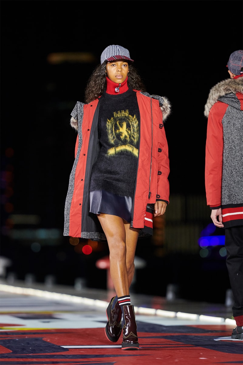 Tommy Hilfiger TommyNow Shanghai Runway Fashion Show Winnie Harlow Hailey Baldwin Josephine Skriver Lewis Hamilton