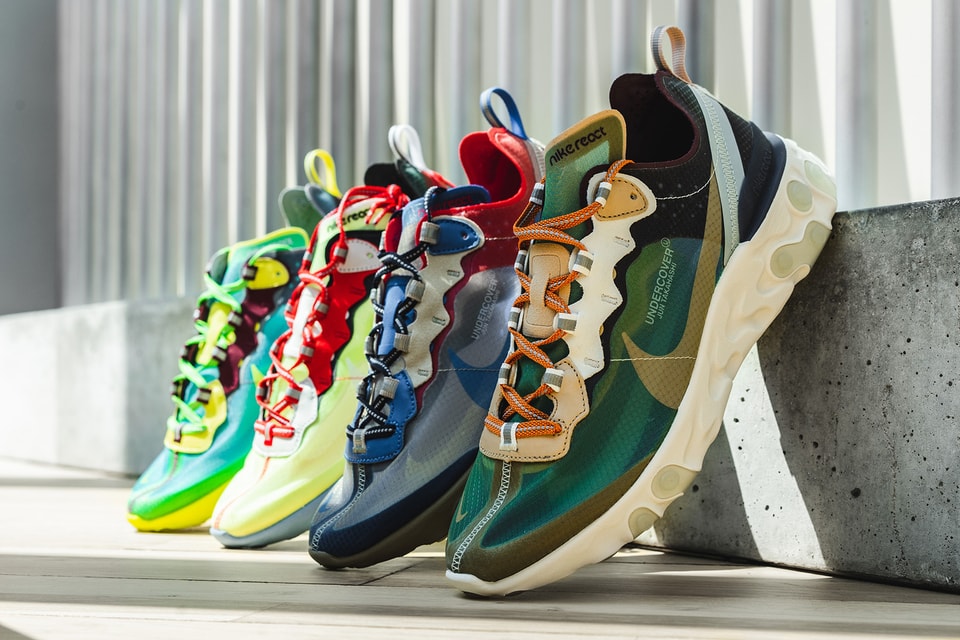 Undercover x Nike React Element 87 Europe Release | Hypebae display picture 2
