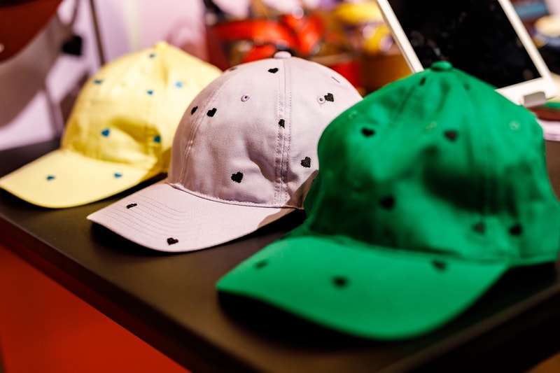 Undercover Jun Takahashi Spring Summer 2019 SS19 Womens THE SEVENTH SENSE Hearts Cap Hat