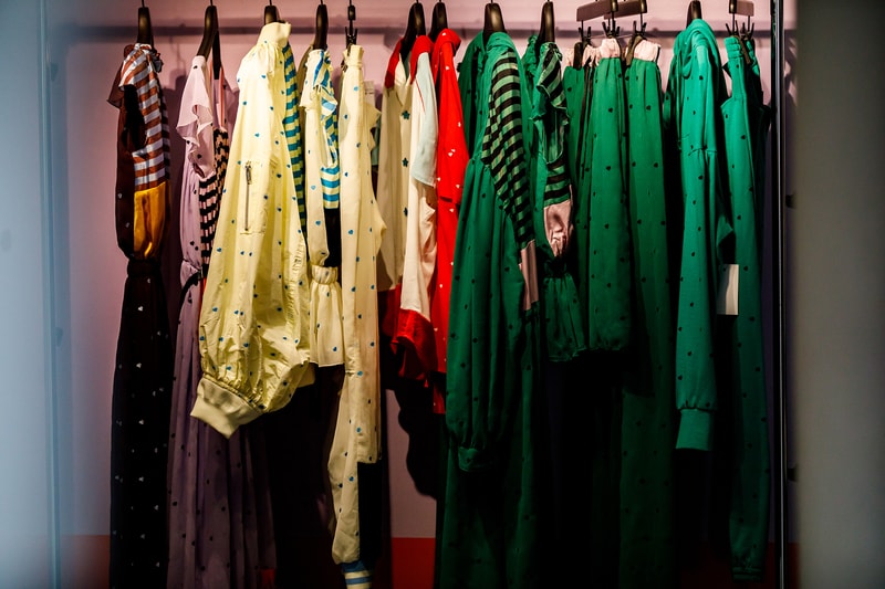 Undercover Jun Takahashi Spring Summer 2019 SS19 Womens THE SEVENTH SENSE Hearts Dresses
