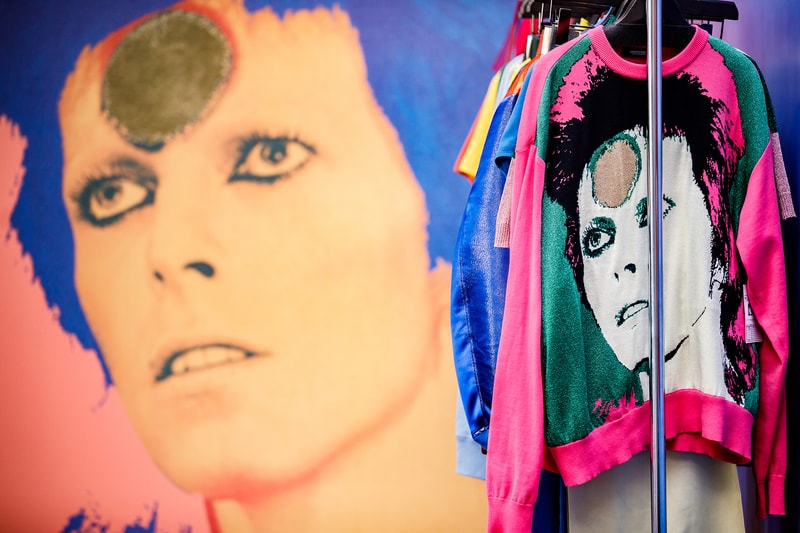 Undercover Jun Takahashi Spring Summer 2019 SS19 Womens THE SEVENTH SENSE David Bowie Sweater