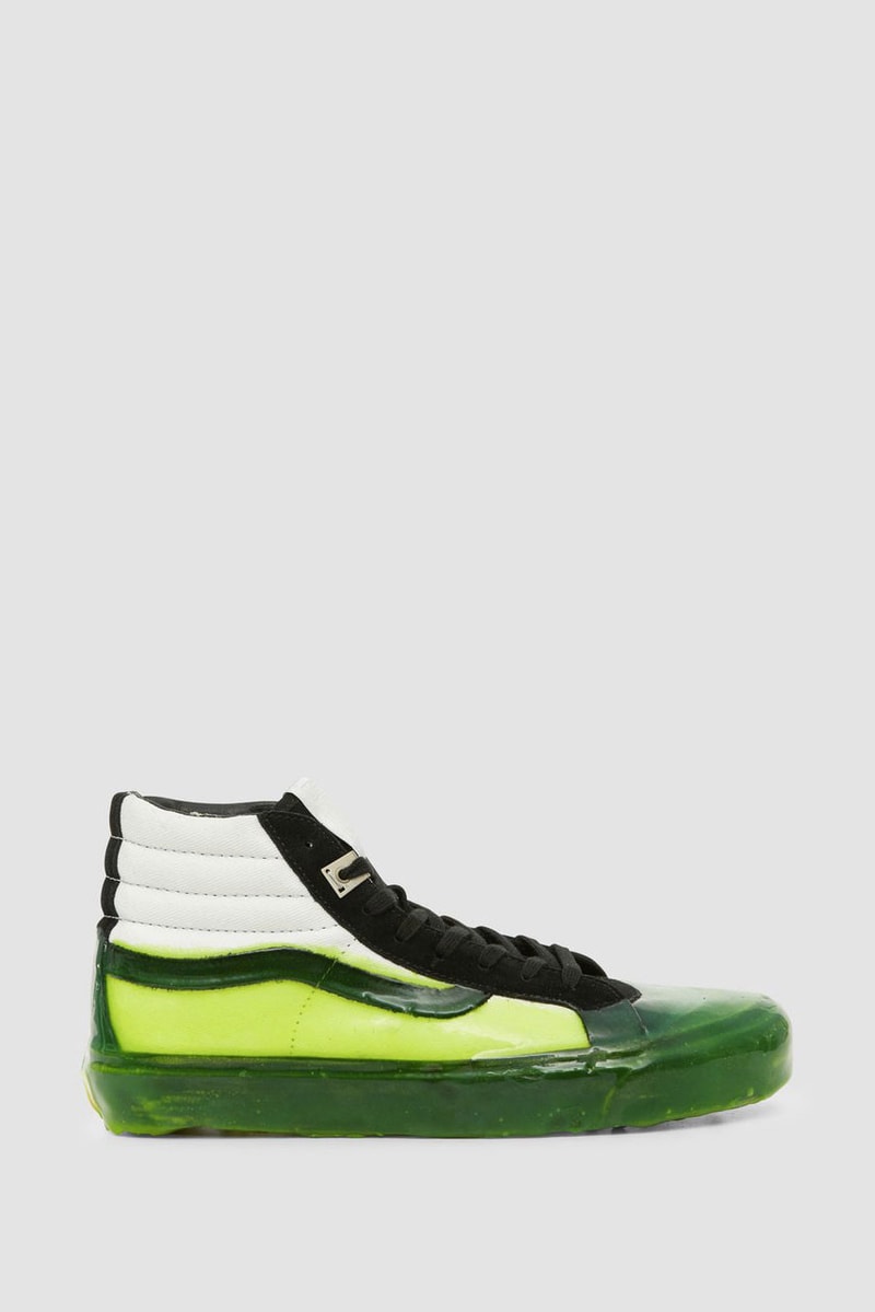 ALYX x Vans Liquid Rubber Collaboration Collection Shoe Sk8 Hi Authentic Silhouettes
