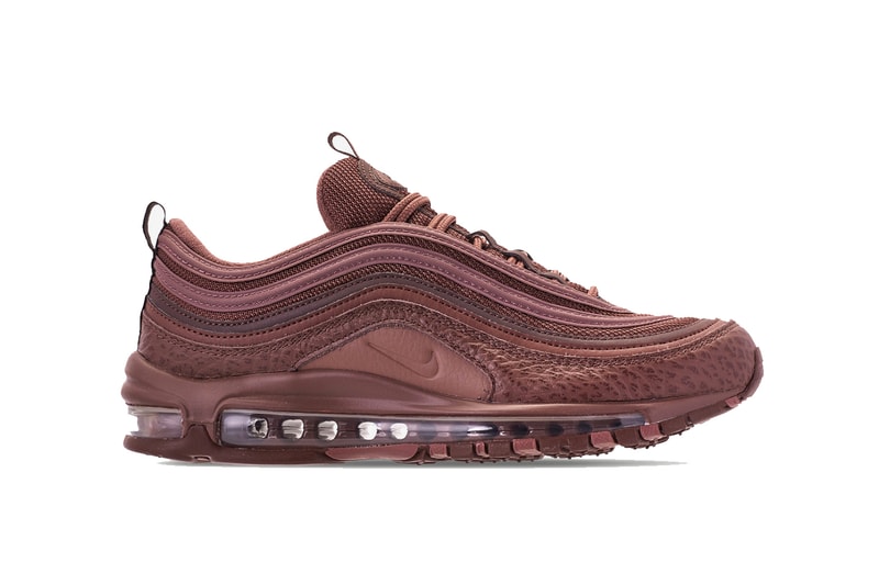 Nike Air Max 97 "Mahogany Mink" Burgundy Shoe Fall Winter Color