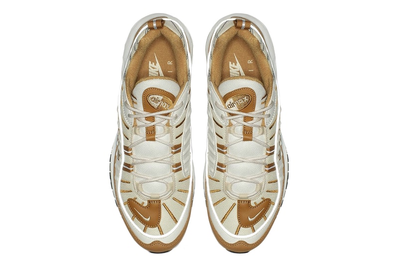 Nike Air Max 98 Phantom Women's Exclusive Sneaker White Brown 