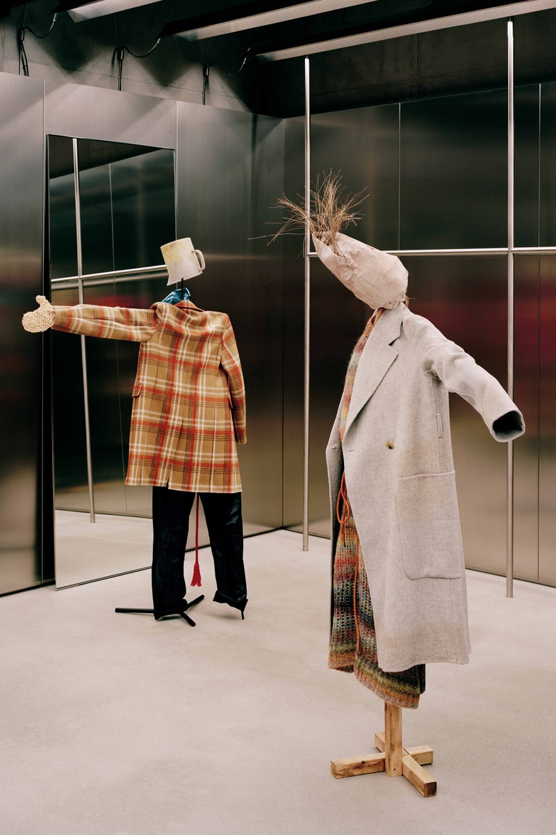 Acne Studios Fall Winter 2018 Outerwear Collection Lookbook Jackets Tan Grey