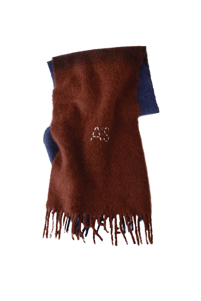 Acne Studios Fall/Winter 2018 Scarf Collection Wool Cashmere Blend Print FW18 