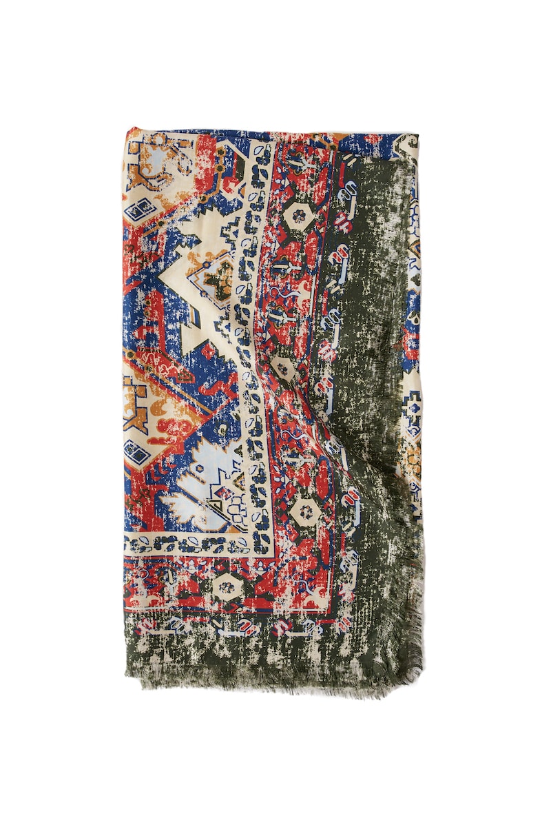 Acne Studios Fall/Winter 2018 Scarf Collection Wool Cashmere Blend Print FW18 