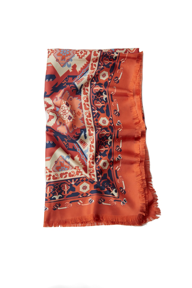 Acne Studios Fall/Winter 2018 Scarf Collection Wool Cashmere Blend Print FW18 