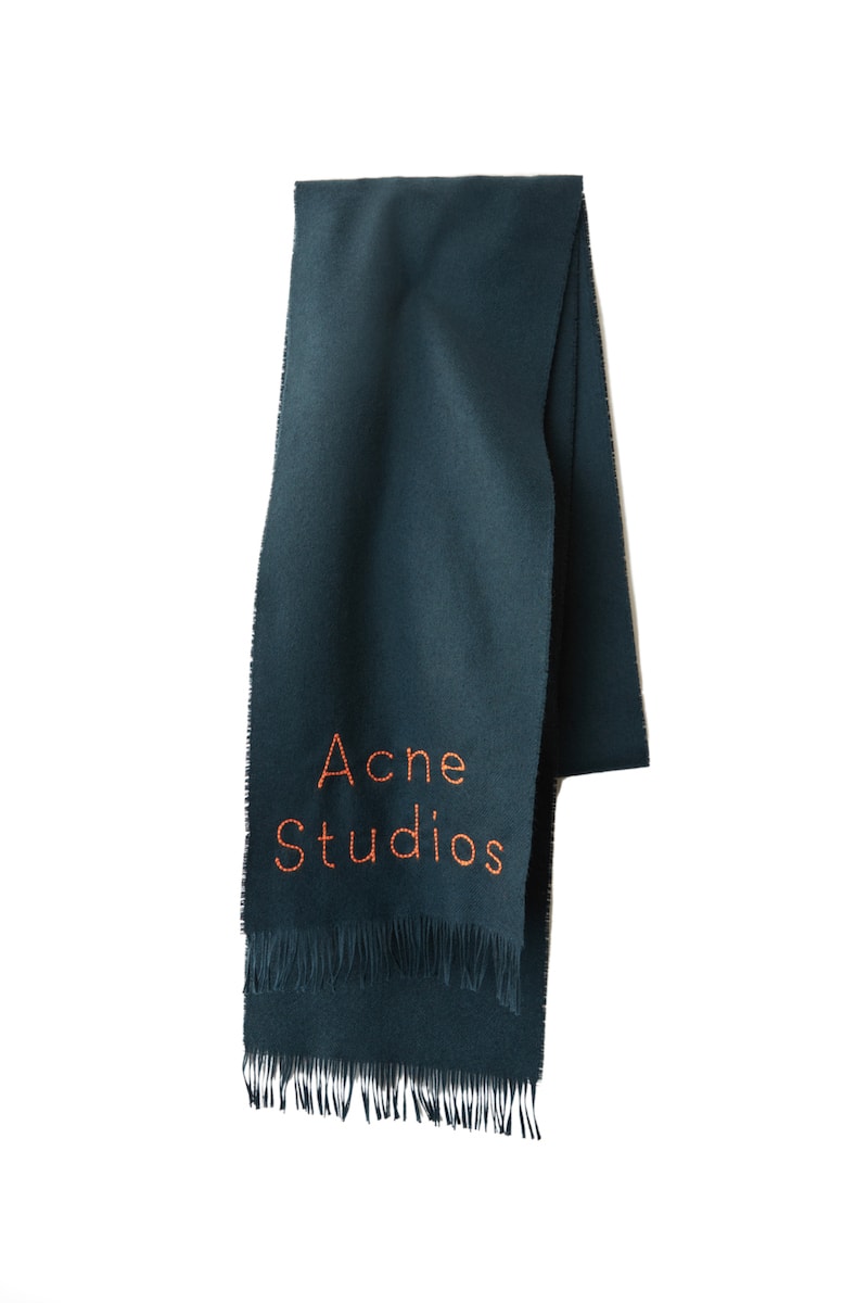 Acne Studios Fall/Winter 2018 Scarf Collection Wool Cashmere Blend Print FW18 