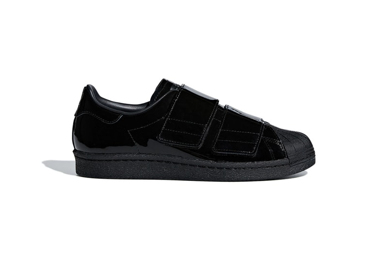 adidas Originals Superstar 80s Velcro Black White 