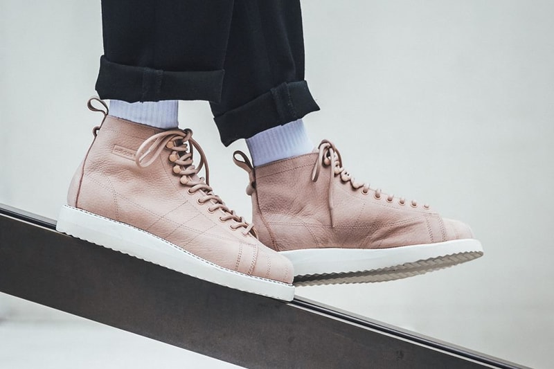 adidas Originals Superstar Boot in "Ash Pearl" Pink White Fall Winter Shoe 