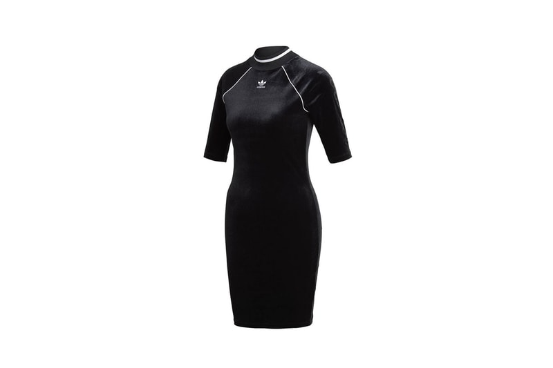 adidas Velvet Dress Black Ice Purple