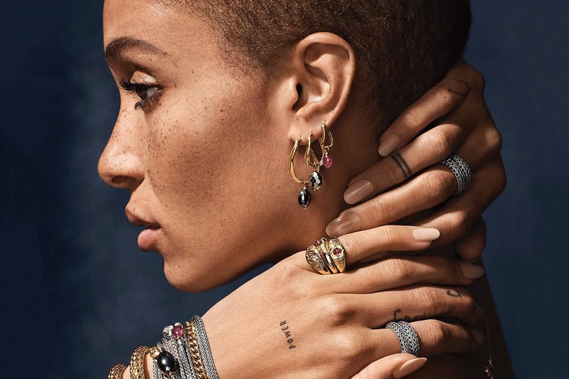 Adwoa Aboah John Hardy Jewelry Jewellery Collection John Hardy Campaign Capsule Pieces 
