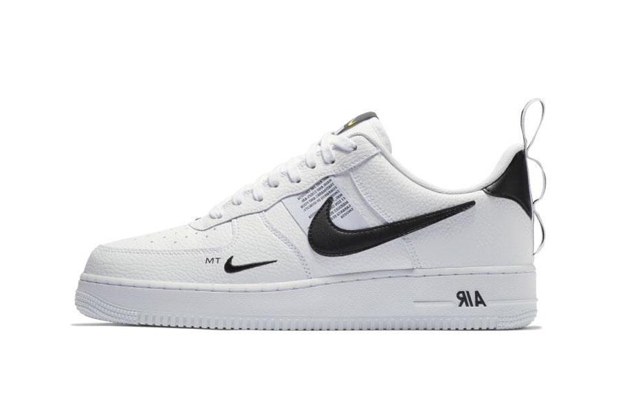nike air force 1 high utility white light cream leather force is female velcro strap