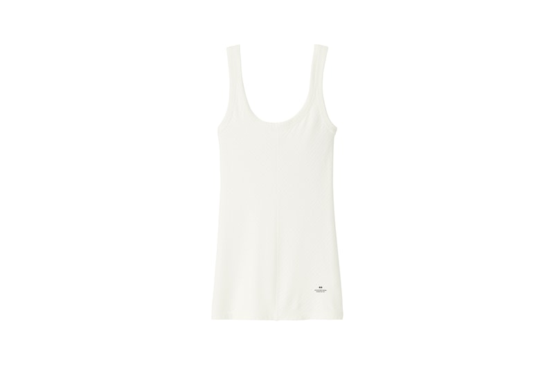Alexander Wang x Uniqlo Heattech Collection Tank Top Cream