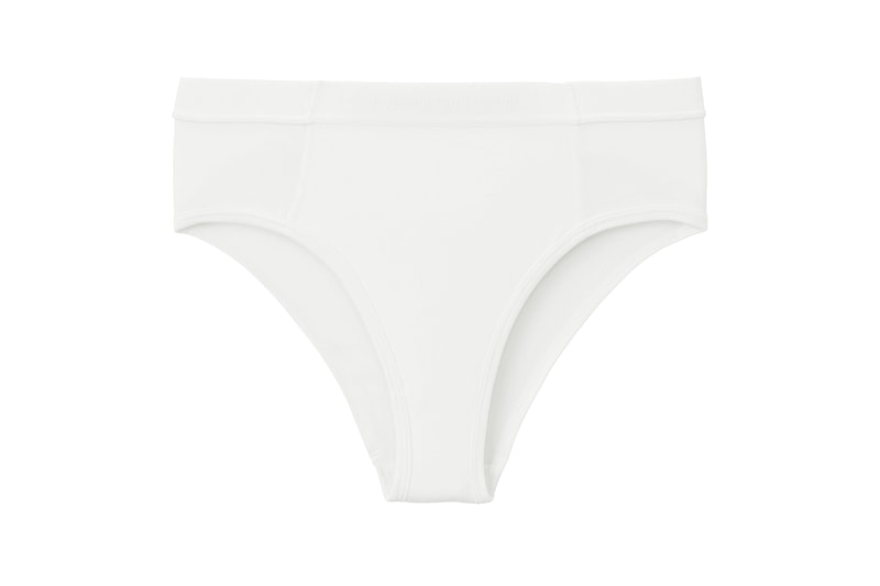 Alexander Wang x Uniqlo Heattech Collection Underwear White
