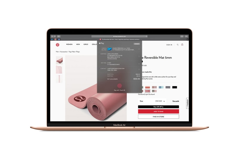 Apple MacBook Air Gold Retina Display Touch ID 13 Inch