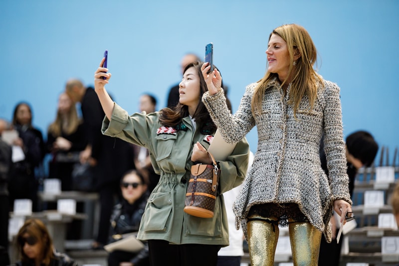 Chanel Spring Summer 2019 Paris Fashion Week Front Row Snaps Collection Karl Lagerfeld