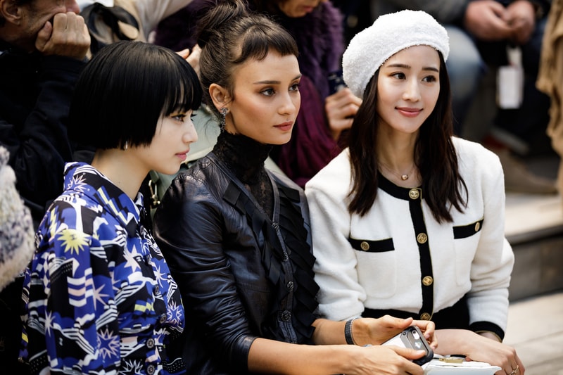 Chanel Spring Summer 2019 Paris Fashion Week Front Row Snaps Collection Karl Lagerfeld