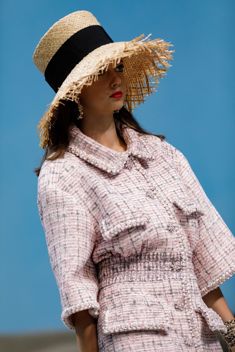 Chanel Spring Summer 2019 Paris Fashion Week Front Row Snaps Collection Karl Lagerfeld