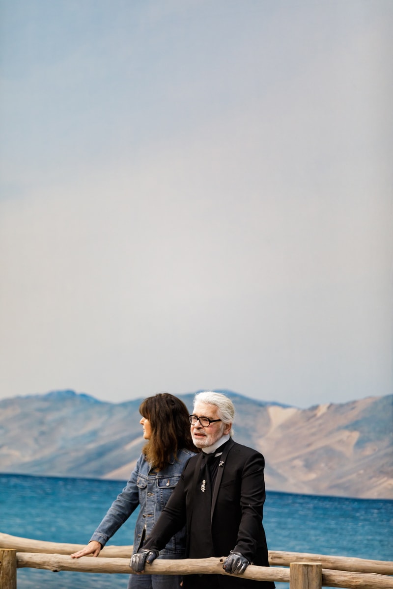 Chanel Spring Summer 2019 Paris Fashion Week Front Row Snaps Collection Karl Lagerfeld