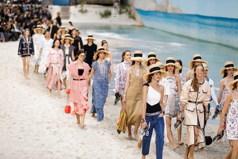 Chanel Spring Summer 2019 Paris Fashion Week Front Row Snaps Collection Karl Lagerfeld